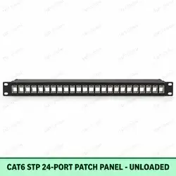 Cat6 STP 24-Port Patch Panel Unloaded by TMT Global