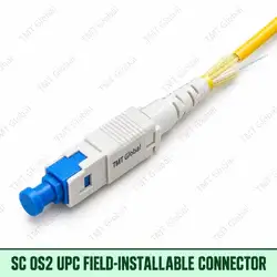 SC OS2 UPC Field-Installable Connector