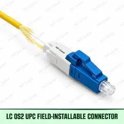 LC OS2 UPC Field-Installable Connector