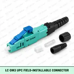 LC OM3 UPC Field-Installable Connector