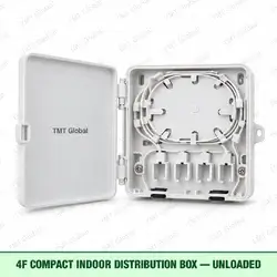 4F compact indoor fibre distribution box, unloaded, TMT Global