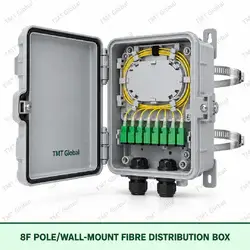 8F pole and wall-mount fibre distribution box, TMT Global