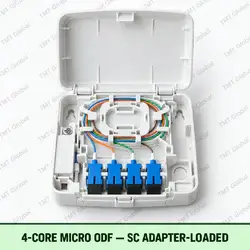 4-core micro ODF with SC adapters, loaded, TMT Global