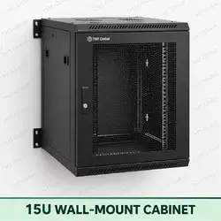 15U wall-mount network cabinet, TMT Global