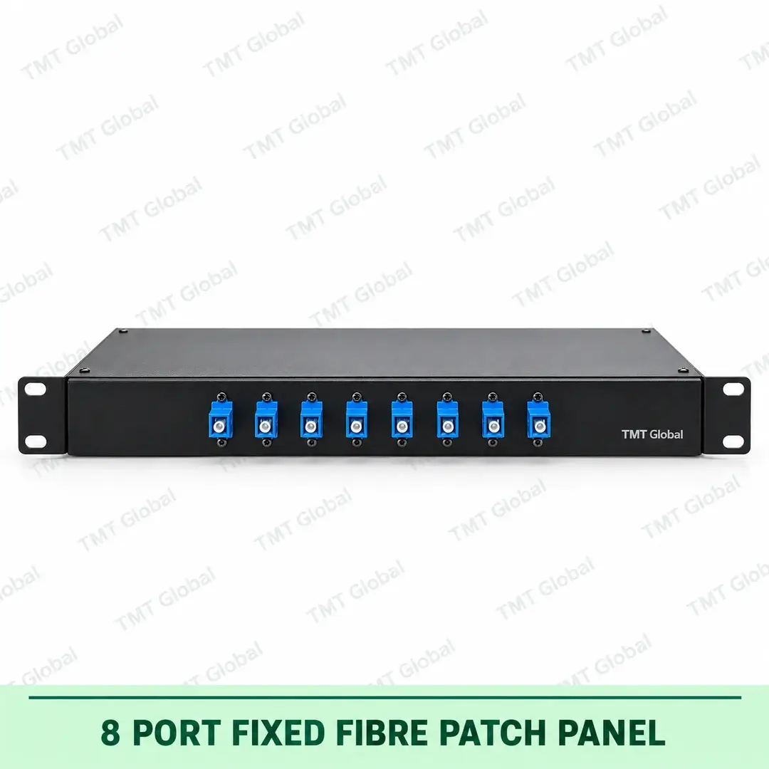 8-port fixed fibre patch panel, TMT Global 8-port fixed fibre patch panel, TMT Global