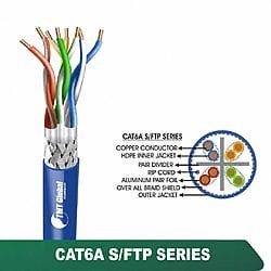CAT6A S/FTP LSZH Network Cable 24 AWG 4 Pair 305 m – 6A536MLX Series