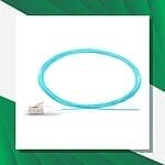 Fiber Pigtail OM3 Multi Mode LC-UPC Connector LSZH 1m