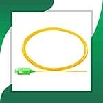 Fiber Pigtail Single Mode SC-APC Connector LSZH 1m