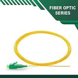 Fiber Pigtail LC APC Single Mode Connector LSZH 1m Fiber Pigtail Single Mode LC-APC Connector LSZH 1m