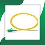 Fiber Pigtail Single Mode LC-APC Connector LSZH 1m