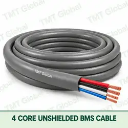 TMT Global 4 Core Unshielded BMS Cable product cable with 4 clearly visible conductors; unshielded.