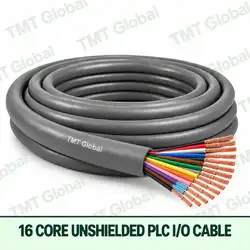TMT Global 16 core unshielded PLC I/O cable, with 16 visible copper conductors.