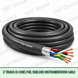 TMT Global 2 triad 6 core foil shielded instrumentation cable, with triad groups visible